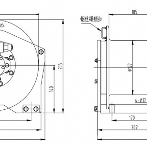 ST-10系列液壓絞車（短款）